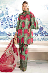 KP788-3 Piece Unstitched Digital Printed Airjet Lawn Suit